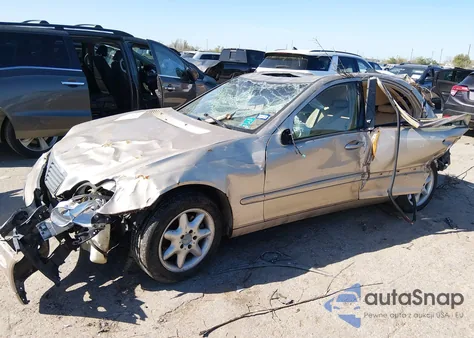 2003 Mercedes-Benz C 320 Sport из США, поврежденный, VIN WDBRF64J43F313399